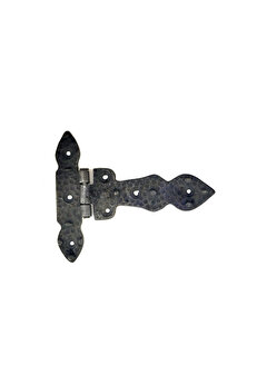 Toptan Bulurum Antika Tarz Dekoratif Pirinç Kuyruklu Düğmeli Menteşe No1 117x142 mm, Oksit