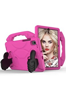 Buti̇k Ally Galaxy Tab S6 Li̇te P610- P615 Tab 7 10.4 T500-T505 Kılıf Eva Çocuk Shockproof Standlı Taşınabi̇-