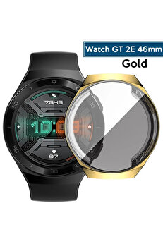 Buti̇k Ally Huawei̇ Watch Gt2E 46Mm 360 Koruma Ultra İnce Si̇li̇kon Kılıf-(5775)