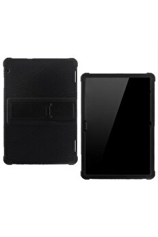 Buti̇k Huawei̇ Medi̇apad T510 Standlı Si̇li̇kon Kılıf-(5775)