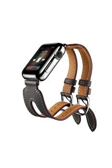 Buti̇k Ally Apple Watch 7-8 41Mm 6-5-4 40Mm Çi̇ft Kayış Kordon Kayış 3-2-1 38Mm-(5775)