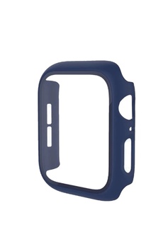 Toptan Bulurum Apple Watch 40Mm Camlı Kasa Ekran Koruyucu - Mavi̇-(5796)