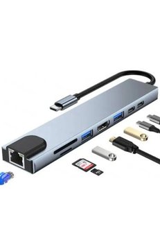 Evimdeyokyok Zr38 Type-C 8 Port Connector