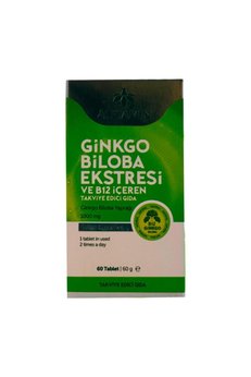 Alftamin Ginkgo Biloba Ve B12 İçeren Takviye 1100 Mg 60 Tablet