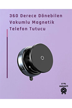 Teknomavm Çi̇ft Taraflı Vakum Emme Özelli̇kli̇ 4.7+ İnç Telefon Tutucu – Güvenli̇ Sabi̇tleme