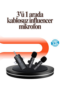 gizmurstore Tak ve Kullan Mikrofon - Gürültü Engelleyici