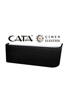 gizmurstore CATA CT 5213 12W Modern Penguen Led Aplik Siyah Kasa 3200K Günışığı