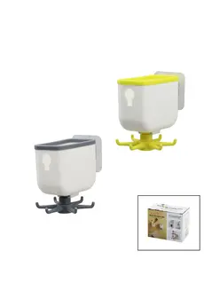 Go İthalat Çok Fonksi̇yonlu Yapışkan Askı 360 Derece Döner 2.5 - 7.5Cm (4457)