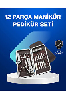 Alvo Store Tüm İhtiyaçlara Uygun Taşınabilir Manikür & Pedikür Seti