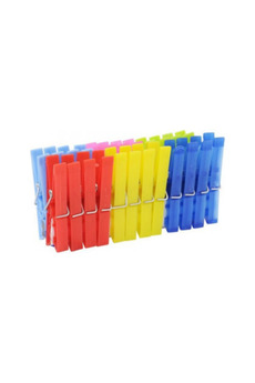 Go İthalat Plasti̇k Fi̇li̇z Mandal 24 Parça (4989)