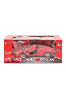 Toptan Bulurum RG1382911 Kumandalı Kapıları Açılabilir Işıklı Spor araba 124 Vardem Oyuncak