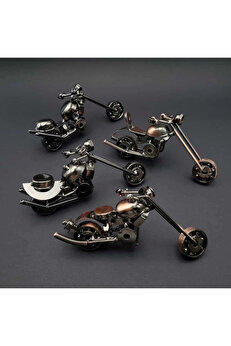 gizmurstore El Yapimi Dekoratif Metal Motor
