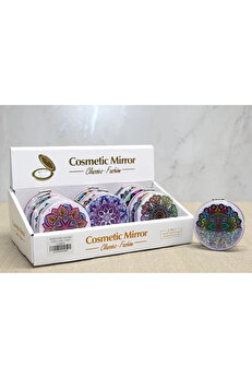 gizmurstore Mandala Desenli Hareketli Sulu El Aynası Alk4582