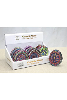 gizmurstore Taşlı El Aynası Oval İnce Alk3764