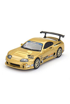 Toptan Bulurum Mini GT 1/64 Toyota Supra (A80) Top Secret GT300 Top Secret Gold Blister Paket