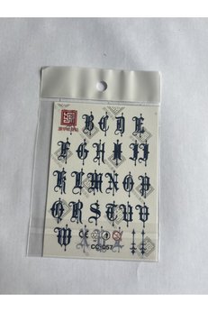 Airbrush Tattoo Parmak Dövmeleri Model7 11X8 Cm Yarı Kalıcı Geçici Dövme Yapıştırma Dövme