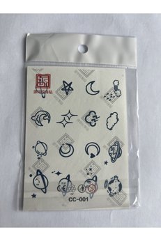 Airbrush Tattoo Parmak Dövmeleri Model13 11X8 Cm Yarı Kalıcı Geçici Dövme Yapıştırma Dövme