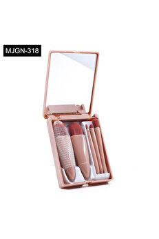 gizmurstore Aynalı Makyaj Fırça Seti