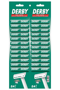 gizmurstore Derby Tek Bıçak Kartela 48'li