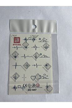 Ai̇rbrush Tattoo Parmak Dövmeleri̇ Model6 11X8 Cm Yarı Kalıcı Geçi̇ci̇ Dövme Yapıştırma Dövme