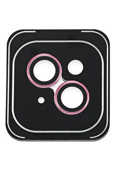 Joko İphone 14 Pvd Metal Kamera Lens - Pembe-(5796)