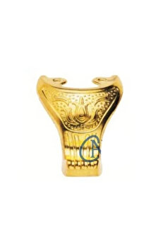 gizmurstore Pati Sandık Ayağı, Kutu Ayak 4,5 Cm - Sarı, 50 Adet