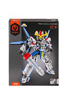 Toptan Bulurum 6815 IMM Mekanik Master Blokları Robot Asker 641 Parça