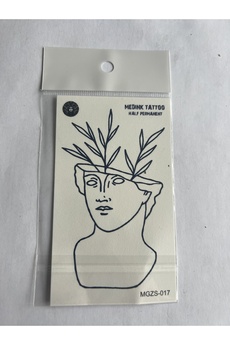 Ai̇rbrush Tattoo Anti̇k Yunan Mi̇ni̇mal 11X8 Cm Yarı Kalıcı Geçi̇ci̇ Dövme Yapıştırma Dövme