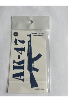 Airbrush Tattoo Keleş 11X8 Cm Yarı Kalıcı Geçici Dövme Yapıştırma Dövme