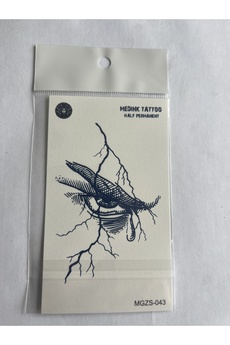 Ai̇rbrush Tattoo Göz 11X8 Cm Yarı Kalıcı Geçi̇ci̇ Dövme Yapıştırma Dövme