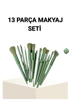 S'82 13’lü Profesyonel Makyaj Fırça Seti – Yumuşak Sentetik Kıllı, Tüm Cilt Tiplerine Uygun