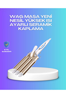 S'82 Hızlı Isınan Şarjlı Saç Kıvırıcı Maşa