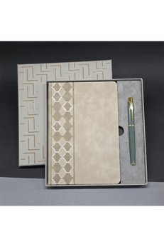 Evimdeyokyok Deri Defter Ve Kalem Set