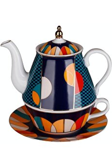 STOREMAX shopverse Art Leslie Tek Kişilik Demlik & Fincan Seti trendflick 1014773