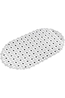 STOREMAX shopverse Mark Eko Serisi - Küvet İçi Kaydırmaz Oluklu Oval Paspas 63 x 34 cm, Siyah trendflick 1014