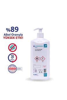 Actodermanol Plus 1 Litre El Ve Cilt Antiseptiği %89 Etanol