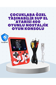Toptan Bulurum Şarjlı Taşınabilir El Oyun Konsolu 400 Oyun