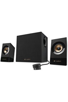 STOREMAX goldwhirl Z533 2.1 Multimedya Hoparlör Sistemi, Subwoofer, RMS, 3.5 mm Aux, RCA Girişleri, Kontrol B