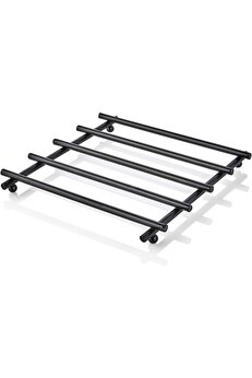 STOREMAX shopverse Siyah Renkli Kare, Paslanmaz Çelik, Metal Tencere Altlığı trendflick 1014773