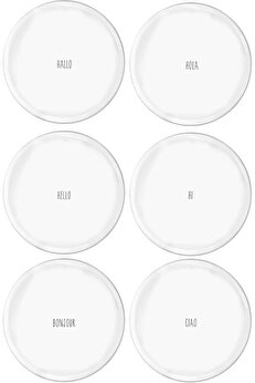 STOREMAX shopverse Mia Summertime Servis Tabağı 6 Lı Set - 26 cm trendflick 1014773
