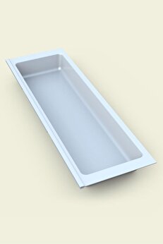 STOREMAX Mutfak Çekmece Içi Tek Bölmeli Kepçelik-Kaşıklık Beyaz 16cmX48cm(Boydan 4cm Kesilebilir) 978262