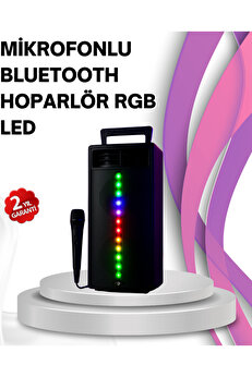 Toptan Bulurum Renkli Işıklı Bluetooth Hoparlör – Taşınabilir, Güçlü Ses Performansı
