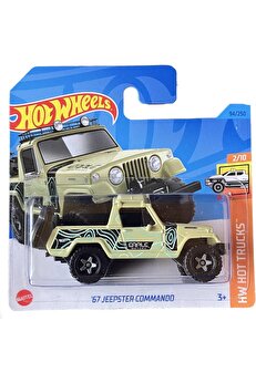 STOREMAX modashine - ´67 Jeepster - HW Hot Trucks 2/10 - HKJ02 - Short Card - Pickup - Earle Motors - 2023 -
