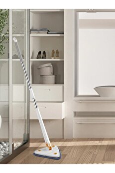 STOREMAX shopverse Kendinden Sıkmalı Üçgen Mop (Beyaz) trendflick 1014773