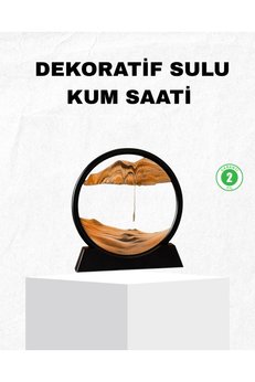 Eco Lounge Dekoratif Kum Saati – Şık Masa Üstü Aksesuar, Dayanıklı Malzeme, Kla Tasarım