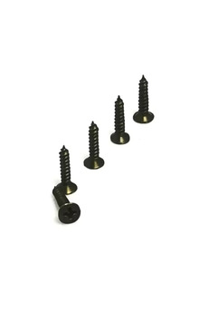 Ayder Timya Klips, Menteşe, Ayak, Ağaç, Sunta Vidası 3x13 mm - Siyah 100 Adet