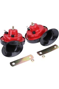 Alkan Mb Salyangoz Korna Takımı Tek Fişli Ince Kalın Set 12 Volt Üniversal