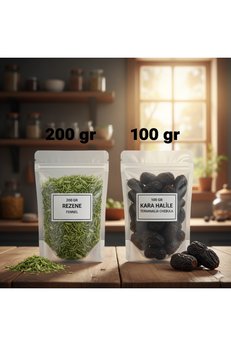 Bade Shop Rezene 200 Gr + Kara Halile 100 Gr | Sindirime Yardımcı &