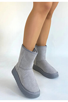 Buti̇k Sophi̇a Gri̇ Süet Bot