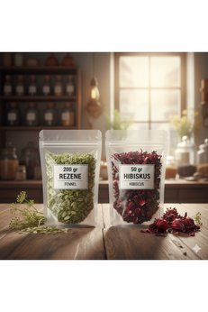 Bade Shop Doğal Rezene (200 Gr) Ve Hibiskus (50 Gr) | Bitki Çayı Paketi – Sindirime Ve Destek